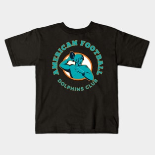 Miami Dolphins Football Team6 Kids T-Shirt